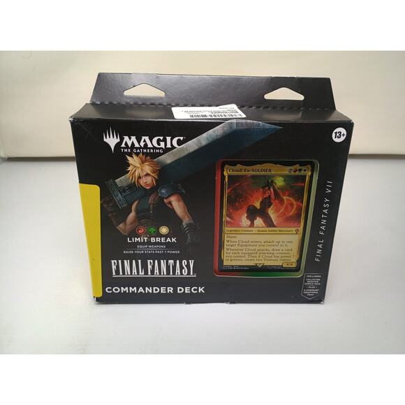 MTG Final Fantasy VII Commander Deck - Cloud Strife - Picture 1 of 4